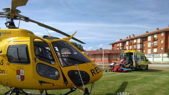 Rescatado un escalador de 21 años en Gama