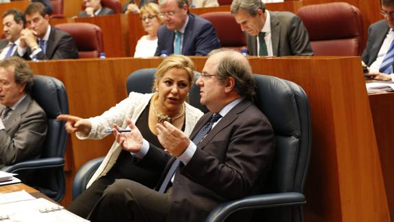 Rosa Valdeón dice que Juan Vicente Herrera no quiere que deje su puesto en las Cortes