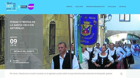 Más de 54.0000 internautas conocen la oferta cultural a través de la web de la Diputación de Palencia