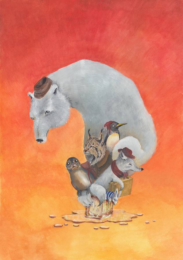 El vallisoletano Óscar del Amo, entre los 20 'Ilustradores por el Ártico'