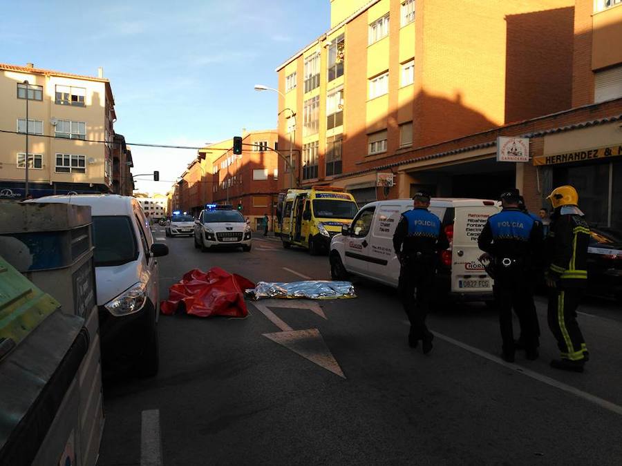 Fallecida una mujer al ser atropellada en Soria