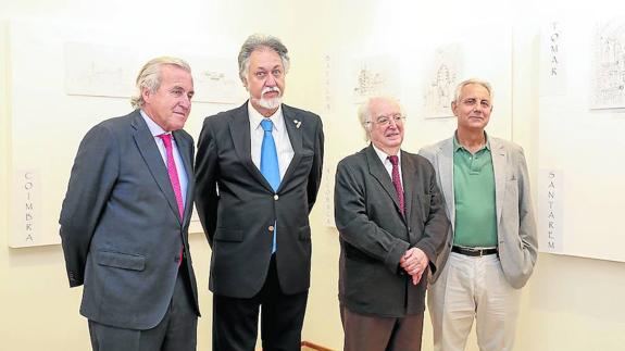 El Camino de Santiago por Portugal se visibiliza con dibujos y mosaicos