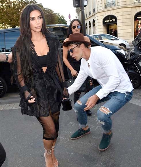 Kim Kardashian, atacada