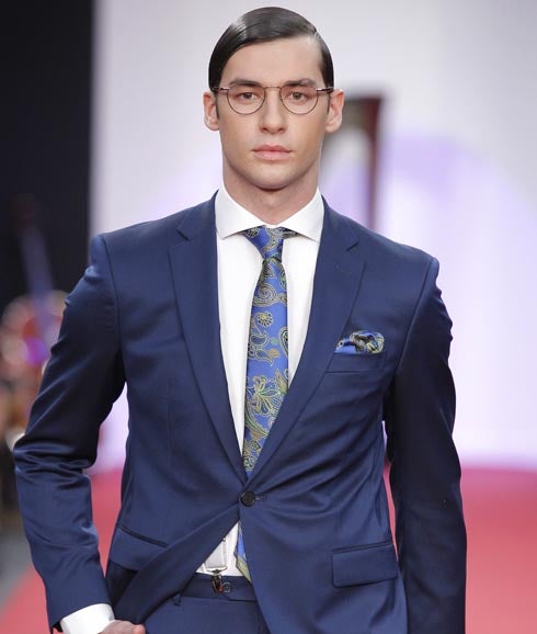 El hijo de Norma Duval desfila para Protocolo en su 25 aniversario