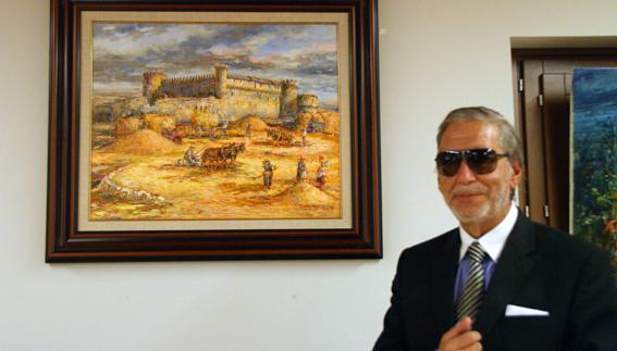 Lope Tablada Martín muestra su particular visión de Cuéllar en una exposición en Tenerías