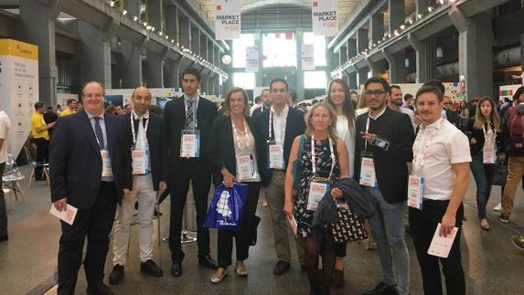 Empresarios de Palencia, en la South Summit de Madrid