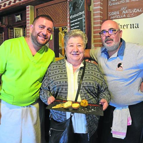 Un pincho con mucho corazón y un ligero toque de sabor tradicional de la tierra
