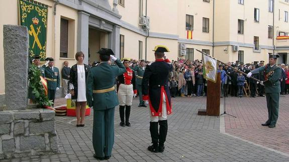 La Guardia Civil de Segovia celebra su fiesta con el respaldo de las instituciones locales