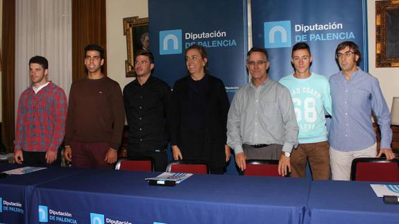 La Diputación subvenciona con 12.500 euros a cinco deportistas de Palencia