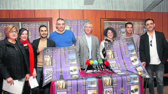 El teatro Ortega apuesta por los grupos de Palencia