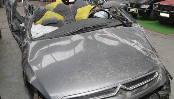 La mujer herida grave en el accidente de Dueñas ya enviudó hace 25 años