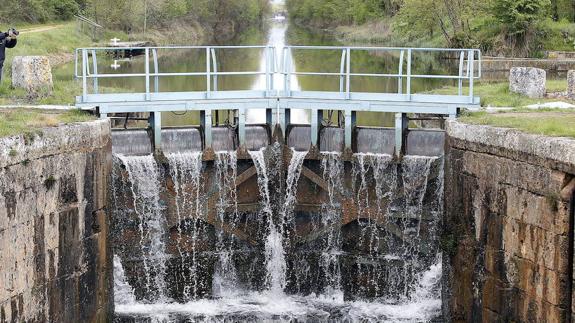 El Canal de Castilla recibirá 909.000 euros para obras de mantenimiento
