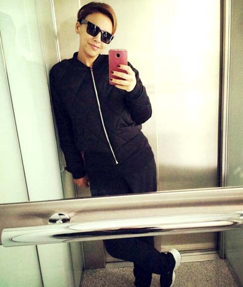 Chenoa vuelve al chándal