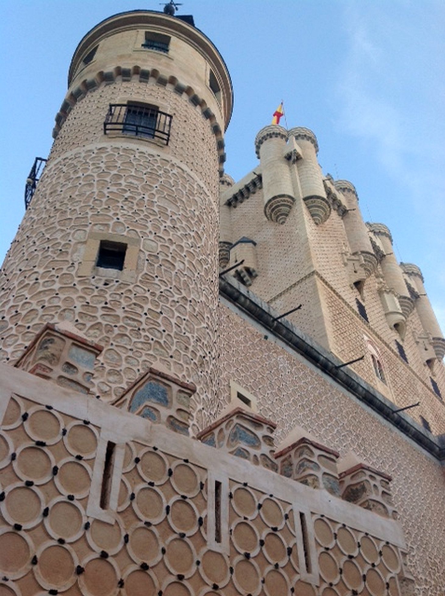 Caliza francesa de calidad para la torre de Juan II del Alcázar