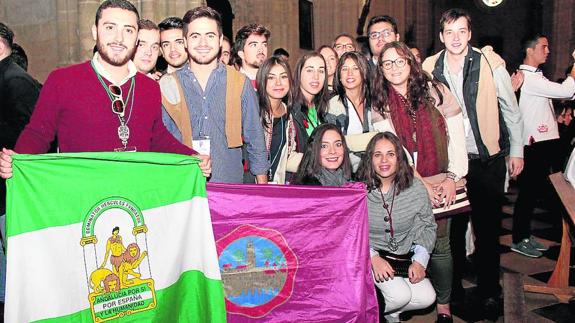 El Encuentro de Jóvenes Cofrades en Palencia, un refrendo para la Semana Santa
