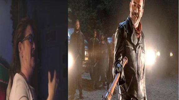 Así fue la reacción de la madre de un fan de 'The Walking Dead' al ver el nuevo capítulo