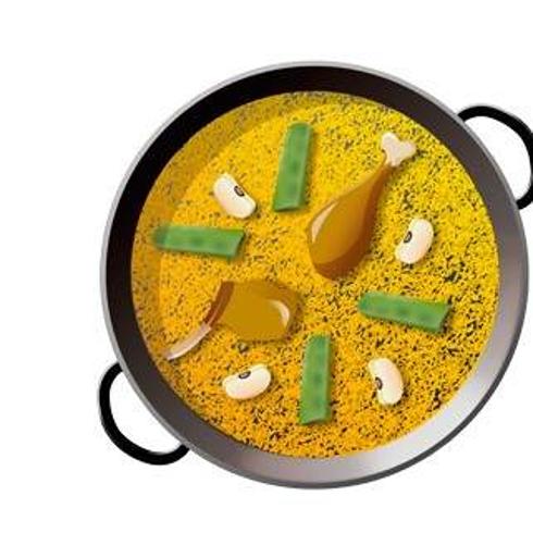 El emoji de la paella, icono de WhatsApp, también en Apple desde este mes