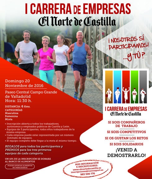 El Norte organiza la I Carrera de Empresas