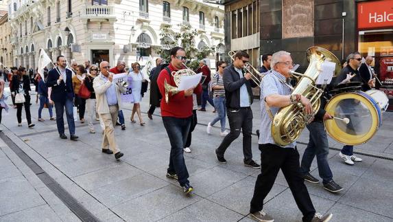 Los becarios de la Banda de Música de Palencia siguen sin ver una solución