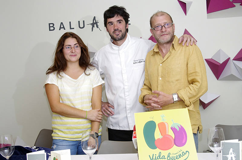 Óscar García Marina y Huertos de Soria recogen su premio Alimentos de España