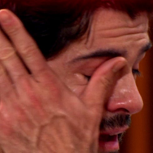 Miguel Ángel Muñoz y Cayetana Guillén Cuervo a todo llorar, en 'Masterchef Celebrity'