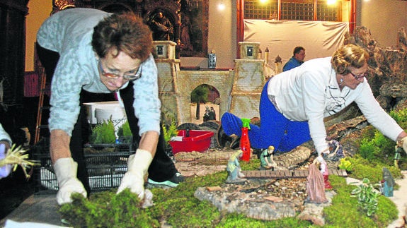 Los belenes están de moda en Cuéllar