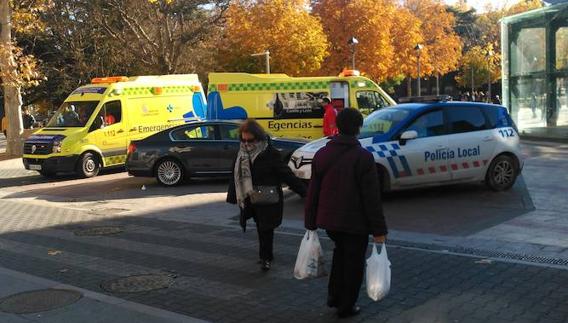 Herida una mujer en un atropello en Palencia