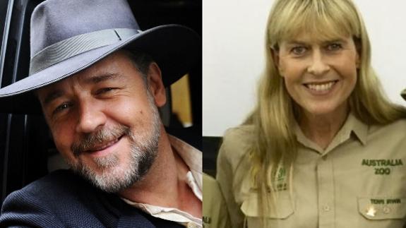 Campanas de boda entre Russell Crowe y la bióloga Terri Irwin