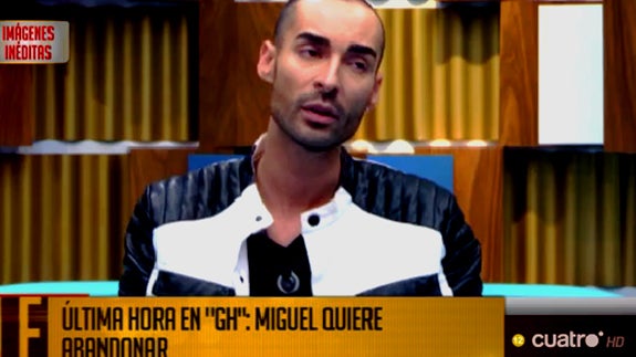 Miguel quiere abandonar 'Gran Hermano 17'