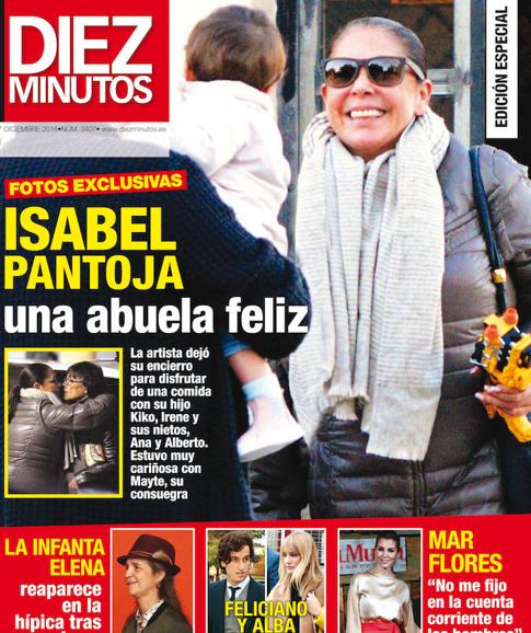 Isabel Pantoja disfruta de sus nietos