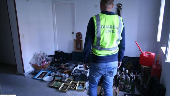 Dos detenidos por varios robos en la zona de Cuéllar