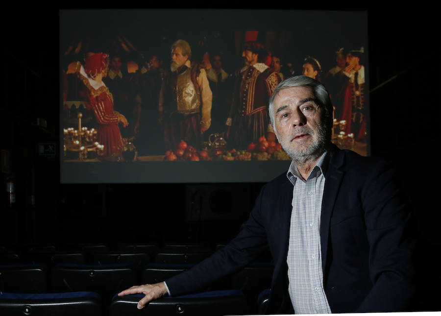 La proyección 'El caballero don Quijote' clausuró Valladolid, Tierra Capital del Español