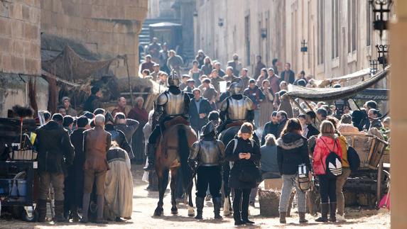 La serie 'Reinas' grabará mañana en Salamanca