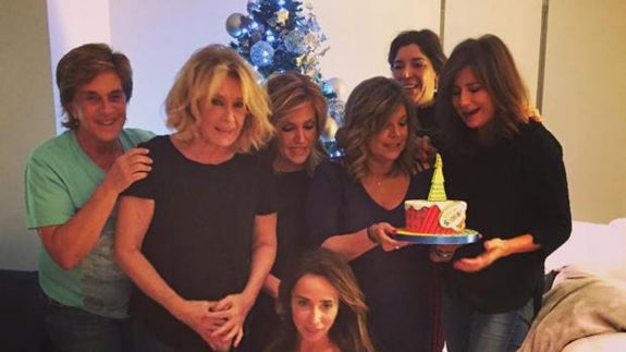 No todas las colaboradoras de 'Sálvame' acudieron a la cena de chicas
