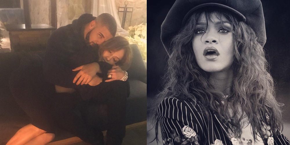 Rihanna no soporta ver a Jennifer López y Drake juntos