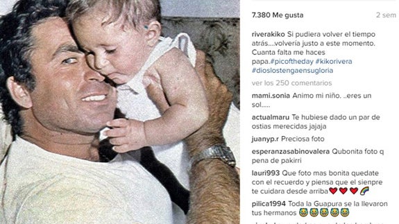 Kiko Rivera se tatúa un dibujo de su padre en el brazo