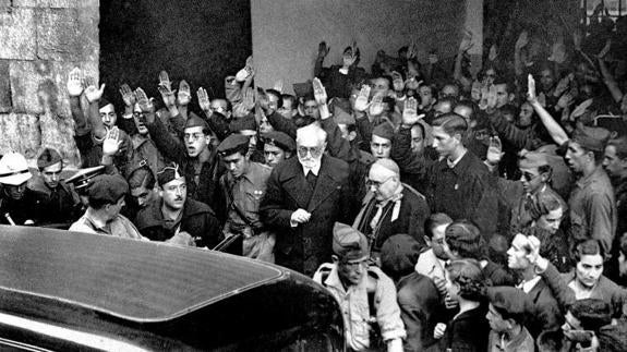 La recreación de los últimos días del rector Unamuno