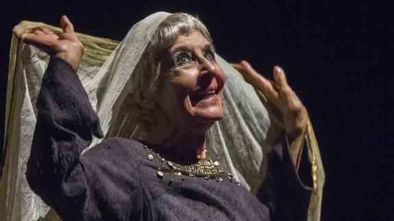 Concha Velasco estrena su camerino en el LAVA