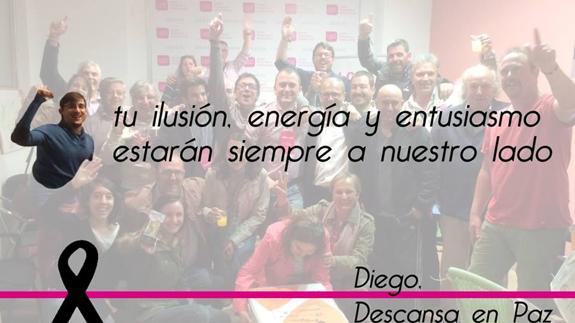 Conmoción en Segovia por la muerte en Londres del joven de 25 años Diego Sastre, militante de UPyD