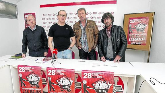 1.760 bajas y un fallecido en accidentes laborales en 2016 en Palencia