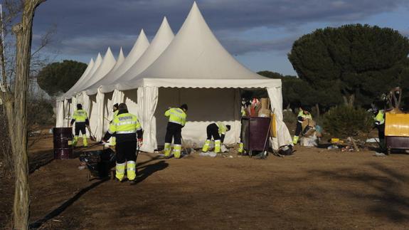 Los terrenos de la Hípica recuperan la normalidad