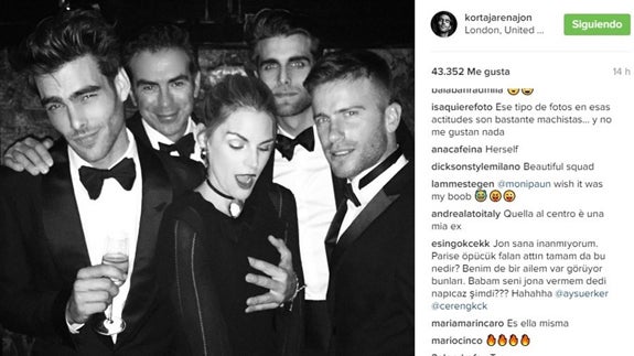 Jon Kortajarena y su polémica fotografía