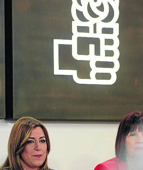 Susana Díaz mantiene esta tarde en Fonseca una reunión privada con cargos y militantes
