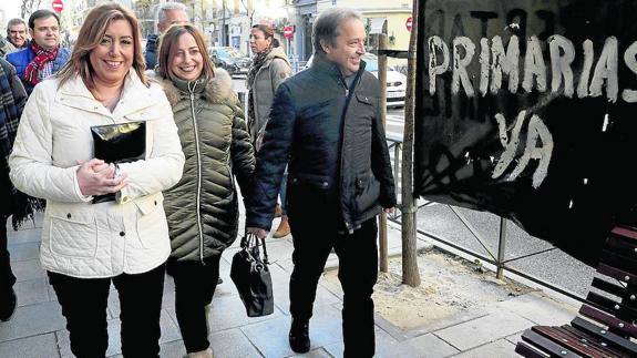 El PSOE traslada el escenario de su lucha interna a Palencia