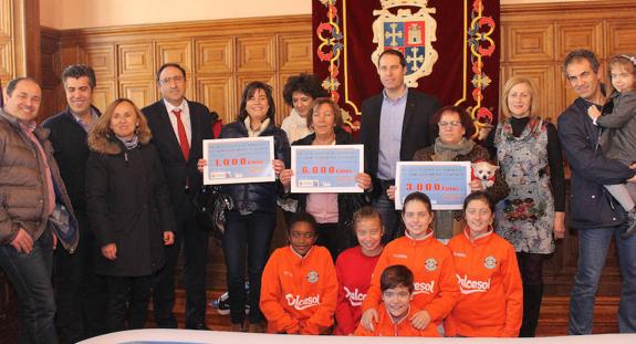 Tres mujeres de Palencia se reparten los 10.000 euros del sorteo del comercio