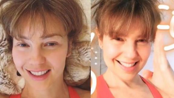 Fans de Thalía se enfadan por mostrarse sin maquillar