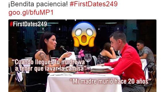 Judit se gana el título de ser la concursante más grosera que ha pasado por 'First Dates'
