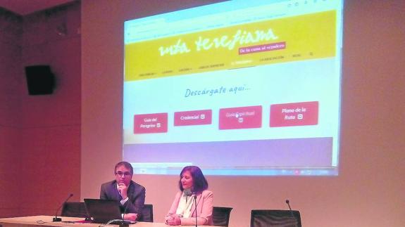 La ruta teresiana estrena web con la vista puesta en el Año Jubilar