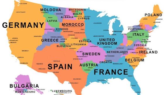 El PIB español, equivalente al de Texas
