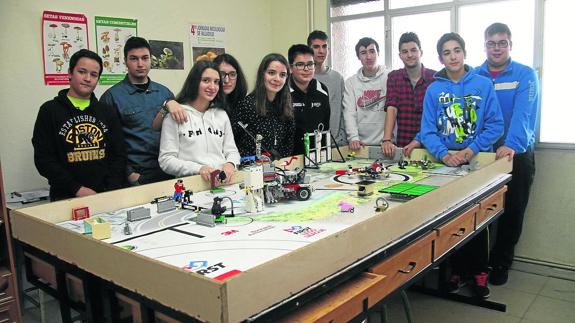 Los cuellaranos destacan en la First Lego League
